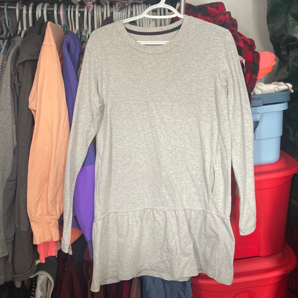 Lululemon peplum long sleeve tunic